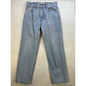 Levi Strauss 550 Relaxed Fit Jeans Mens Size 34x32 Stonewash Blue Denim Y2K
